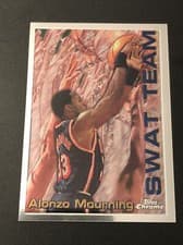 1998 1996 Topps Chrome Season's Best Alonzo Mourning #25