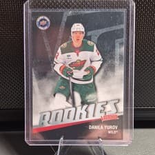 Danila Yurov 2026 Upper Deck National Hockey Card Day UD Victory Black Rookie card