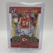 Leo Chenal 2024 Donruss Champ is Here card