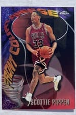 Scottie Pippen 1997 Topps Chrome Season's Best card