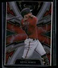Ketel Marte 2021 Panini Select Sparks card