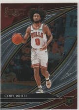 Coby White 2019 Panini Select card