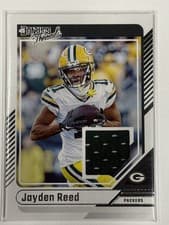 2024 Donruss Donruss Threads Jayden Reed #DTH-JRE card