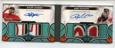 Andy Pettitte / Roger Clemens 2025 Topps Tier One Dual Autograph Relic Book card