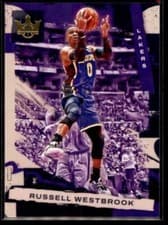 Russell Westbrook 2021 Panini Court Kings card
