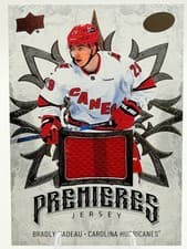 2024-25 Upper Deck Ice Ice Premieres Jersey Bradly Nadeau #IPJ-1 card