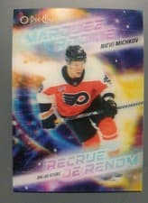 2024-25 O-Pee-Chee 3-D Marquee Rookies Matvei Michkov #3D-MM card