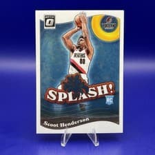 Scoot Henderson 2023 Donruss Optic Splash card