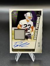 2024 Donruss Rookie Phenom Jersey Autographs Dylan Laube #RJA-DLA card