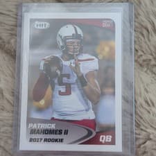 2017 Sage Hit Premier Draft Patrick Mahomes II #5