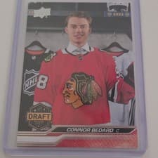 Connor Bedard 2023 Upper Deck card