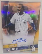 2019 Topps Finest Autographs Franmil Reyes #FA-FR