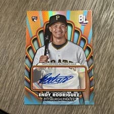 Endy Rodríguez 2024 Topps Big League Opening Act Autographs card