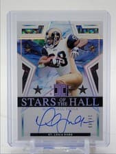 2024 Panini Impeccable Stars of the Hall Autographs Marshall Faulk #4 card