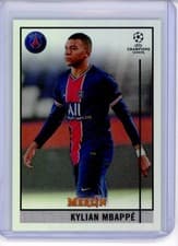 Kylian Mbappe 2020 Topps Merlin Chrome UEFA Champions League card