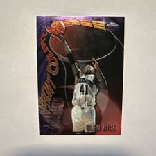 Glen Rice Refractor 1997 Topps Chrome Season's Best card