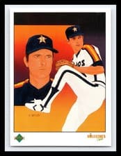 Nolan Ryan: Astros Checklist 1989 Upper Deck card