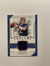 Jim Kelly 2018 National Treasures Century Materials card
