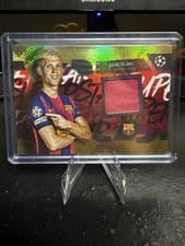 2025-26 Topps UEFA Club Competitions Topps Superstar Relics Dani Olmo #TSR-OL card