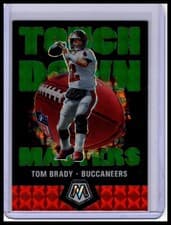 Tom Brady 2020 Panini Mosaic Touchdown Masters card