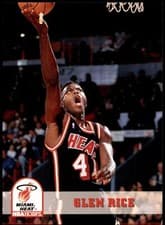 Glen Rice 1993-94 Hoops Base Set card