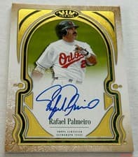 2026 Topps Tier One Tier One Talent Autographs Rafael Palmeiro #T1TA-RP card