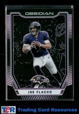 Joe Flacco 2018 Panini Obsidian card