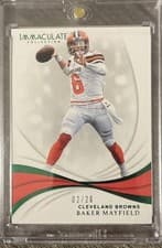 2019 Panini Immaculate Collection Baker Mayfield #24