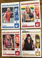 2024 2023 Panini Chronicles WWE Bayley #75