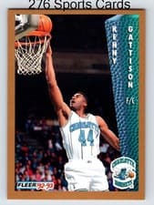 Kenny Gattison 1992-93 Fleer Base Set card