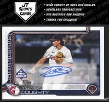 2025 Topps Pro Debut Autographs Braylon Doughty #PD-22 card