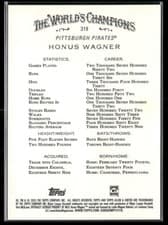 Honus Wagner 2025 Topps Allen and Ginter card