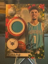 2025-26 Topps Holiday Player Relics LaMelo Ball #PR-LB