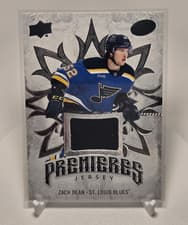 2024-25 Upper Deck Ice Ice Premieres Jersey Zach Dean #IPJ-18 card