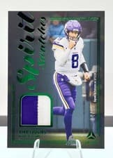 Kirk Cousins 2024 Panini Luminance Spirit Swatches card