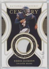 Eddie Jackson 2021 Panini National Treasures Century Materials card