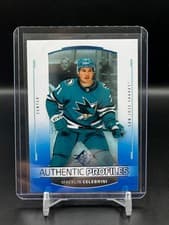 Macklin Celebrini 2025 SP Authentic Profiles card
