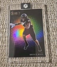 Breece Hall 2022 Panini Select Draft Picks Color Wheel card