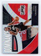 Kawhi Leonard 2021 Panini Prizm Dominance card