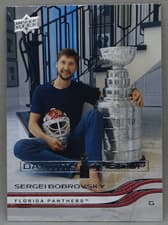 2025-26 Upper Deck Day With the Cup Sergei Bobrovsky #DC-15 card