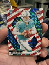 Quinn Ewers 2025 Panini Mosaic card
