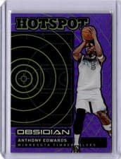 2024-25 Panini Obsidian Hotspot Anthony Edwards #9 card