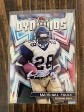 2024 Finest Dynamos Marshall Faulk #DYN-21 card