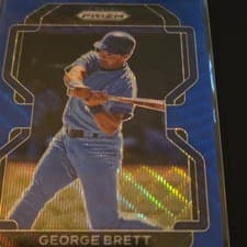 George Brett 2022 Panini Prizm card