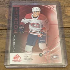 2026 2025 SP Game Used Authentic Rookies Ivan Demidov #AR-ID
