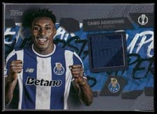 2025-26 Topps UEFA Club Competitions Topps Superstar Relics Samu Aghehowa #TSR-SA card