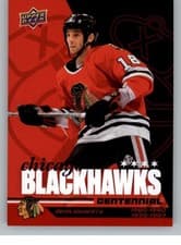2025-26 Upper Deck Chicago Blackhawks Centennial Box Denis Savard #73 card