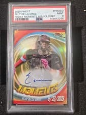 2025 Finest Moments Autographs Elly De La Cruz #FMA-ED card