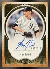 2026 Topps Tier One Prime Performers Autographs Max Fried #PPA-MF card