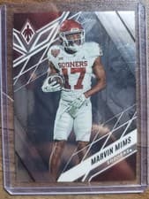 Marvin Mims 2023 Panini Chronicles Draft Picks Phoenix card